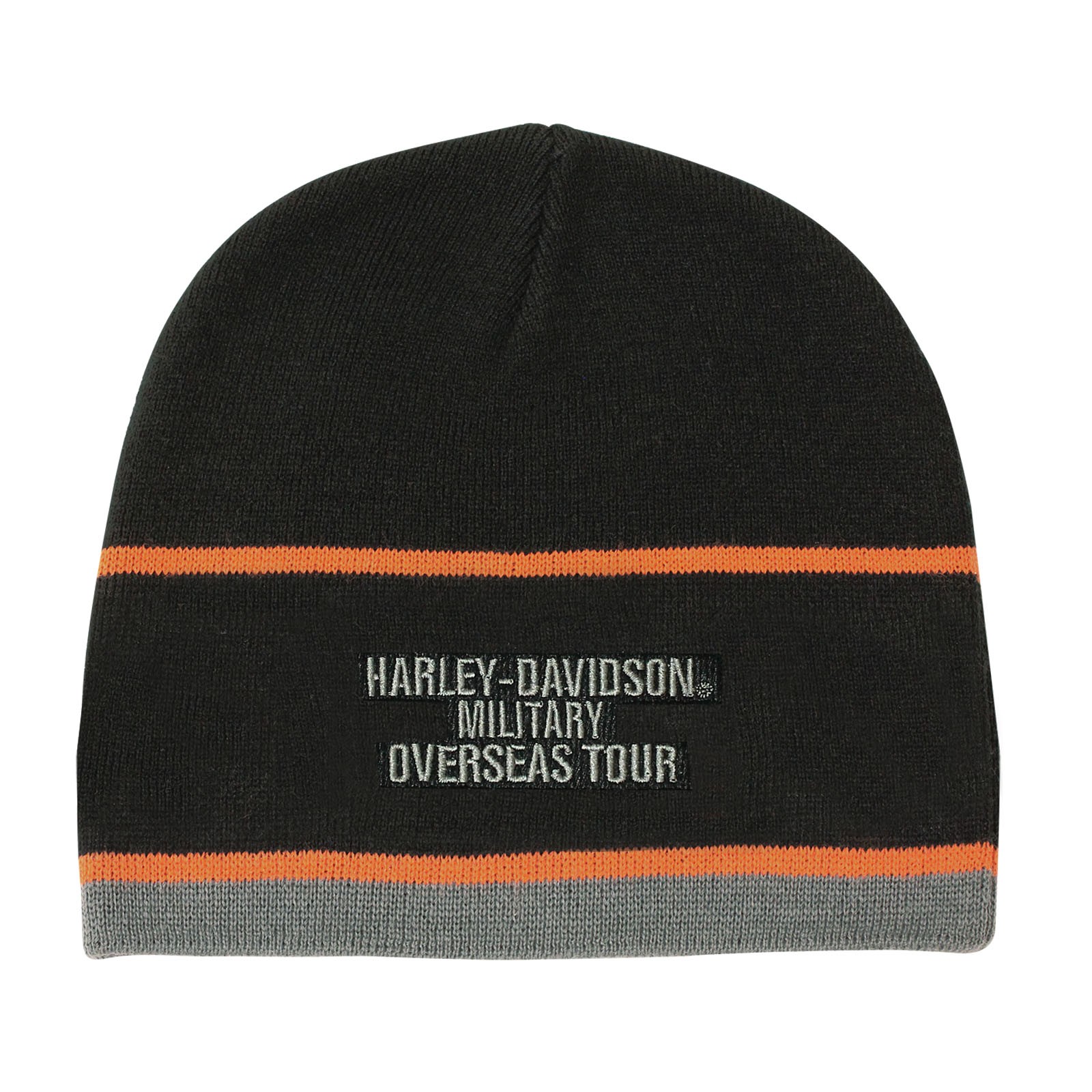  Harley  Davidson  Military  Knit Cap Stripes Overseas Tour 