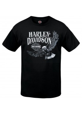 nwt Mens HARLEY DAVIDSON *No 1 Ride* P//O Black Crew Neck Sweatshirt
